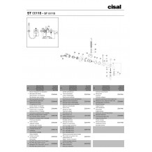 Piece d&eacute;tach&eacute;e Cisal