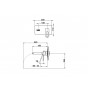 Mitigeur lavabo monocommande Huber gamma Dado